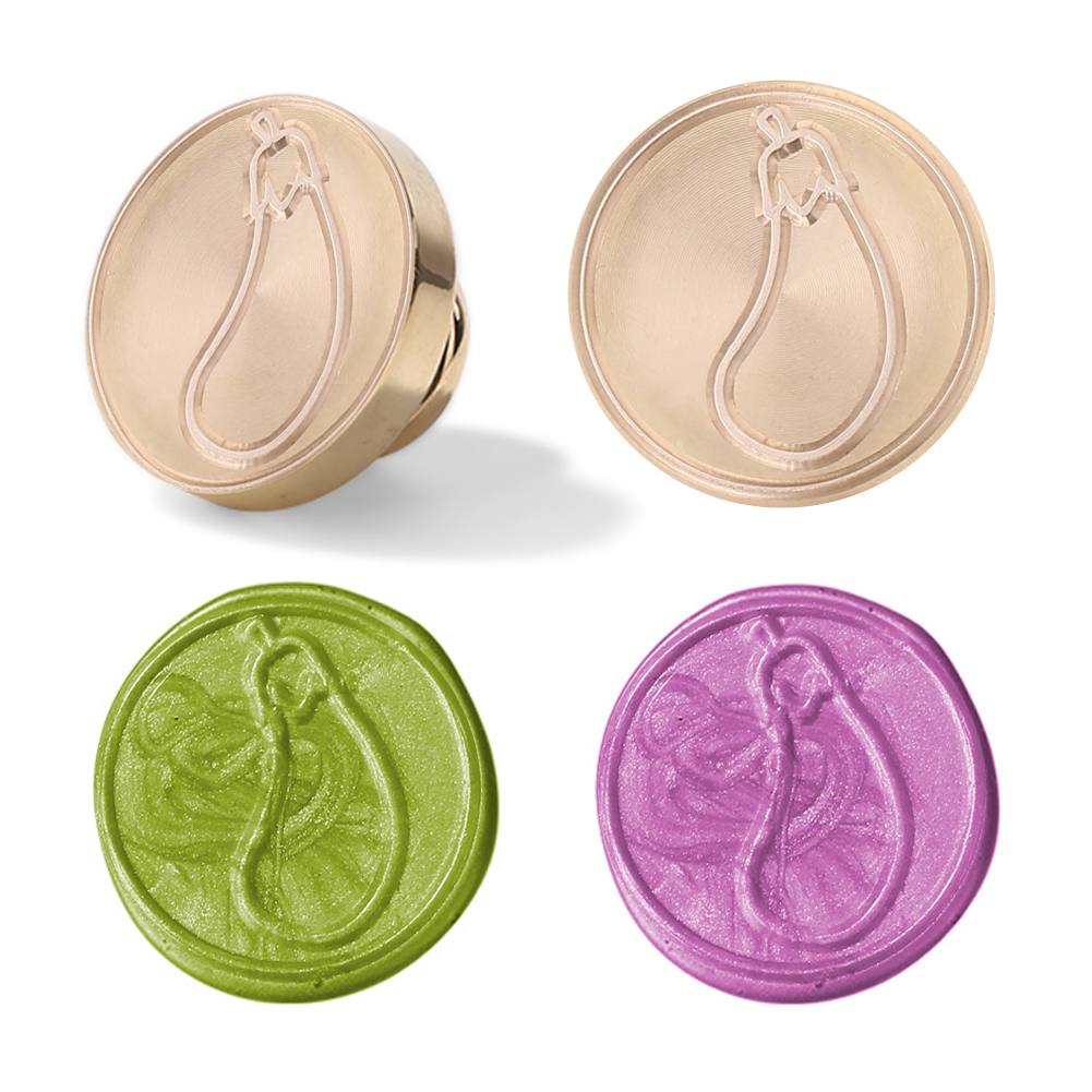 

25MM Vegetable Sealing Wax Stamp Head, 501 Original