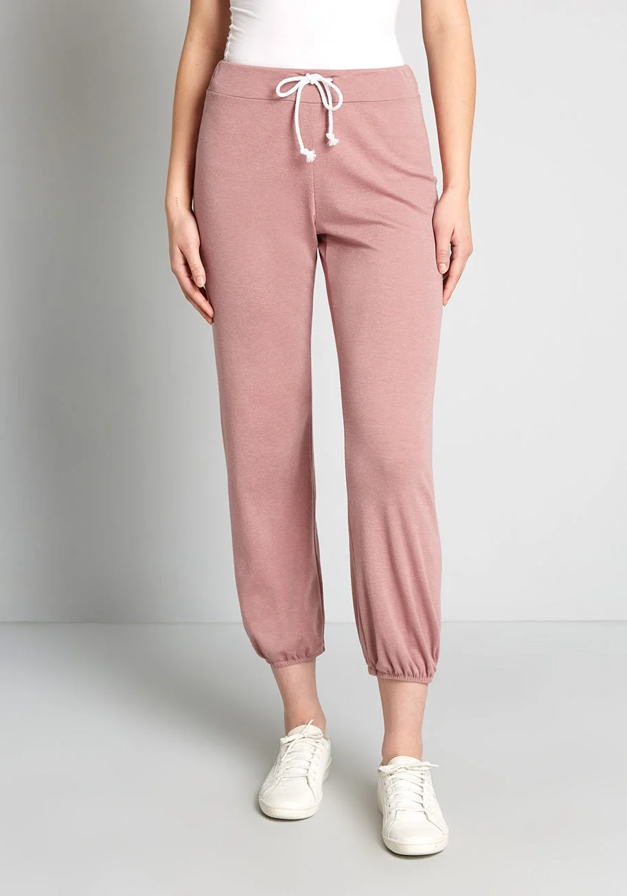 ModCloth X CAMP Collection Such A Breeze Cropped Joggers