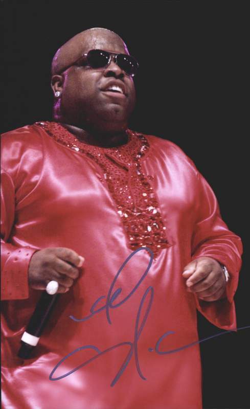 Goodie Mob CeeLo Green authentic signed rap 8x10 Photo Poster painting W/Cert Autographed A0151