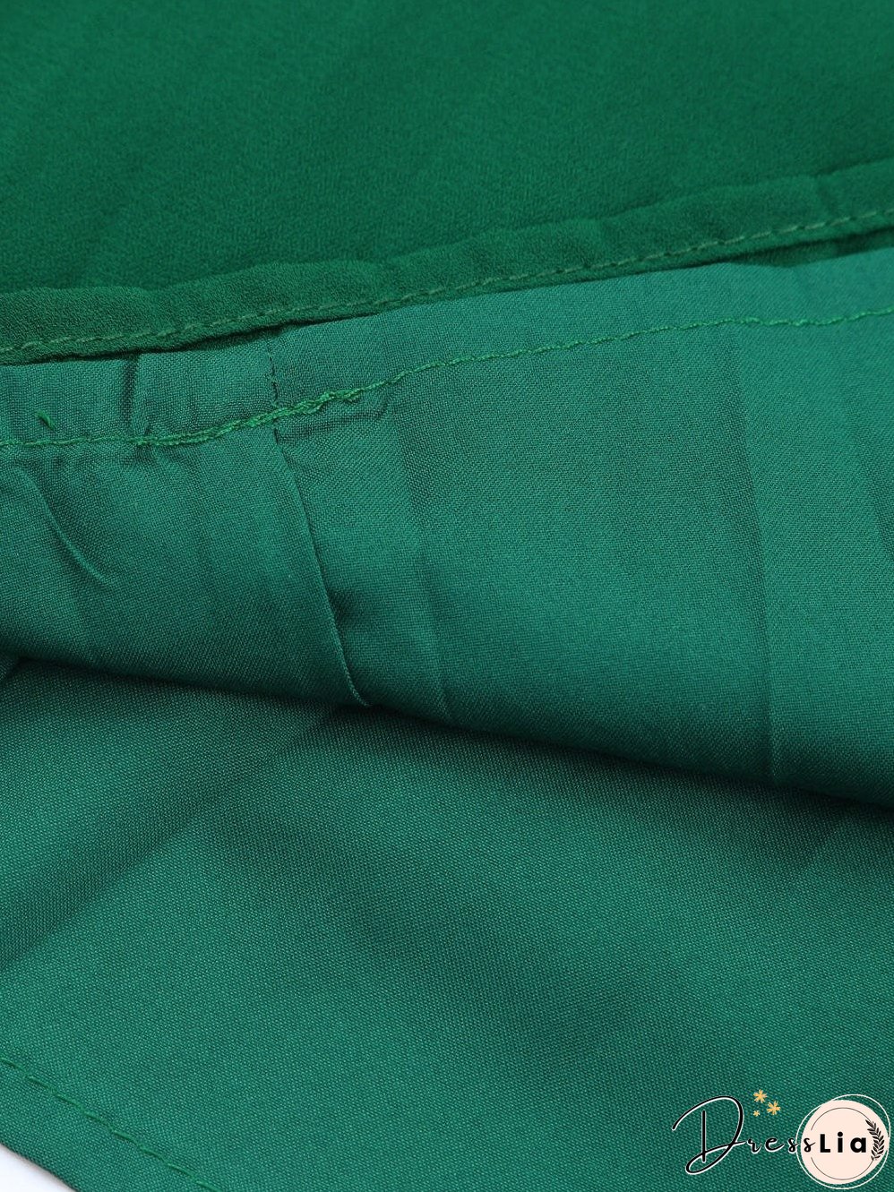 Emerald Green Pleated Jumpsuit