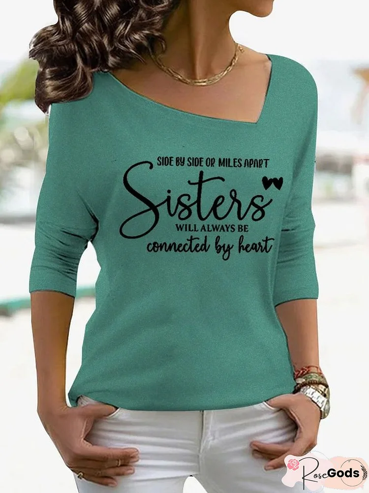 Knit Long Sleeve T-Shirt