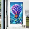 Diamond Painting-DIY Full Round Drill Hot Air Balloon(70*40 CM)