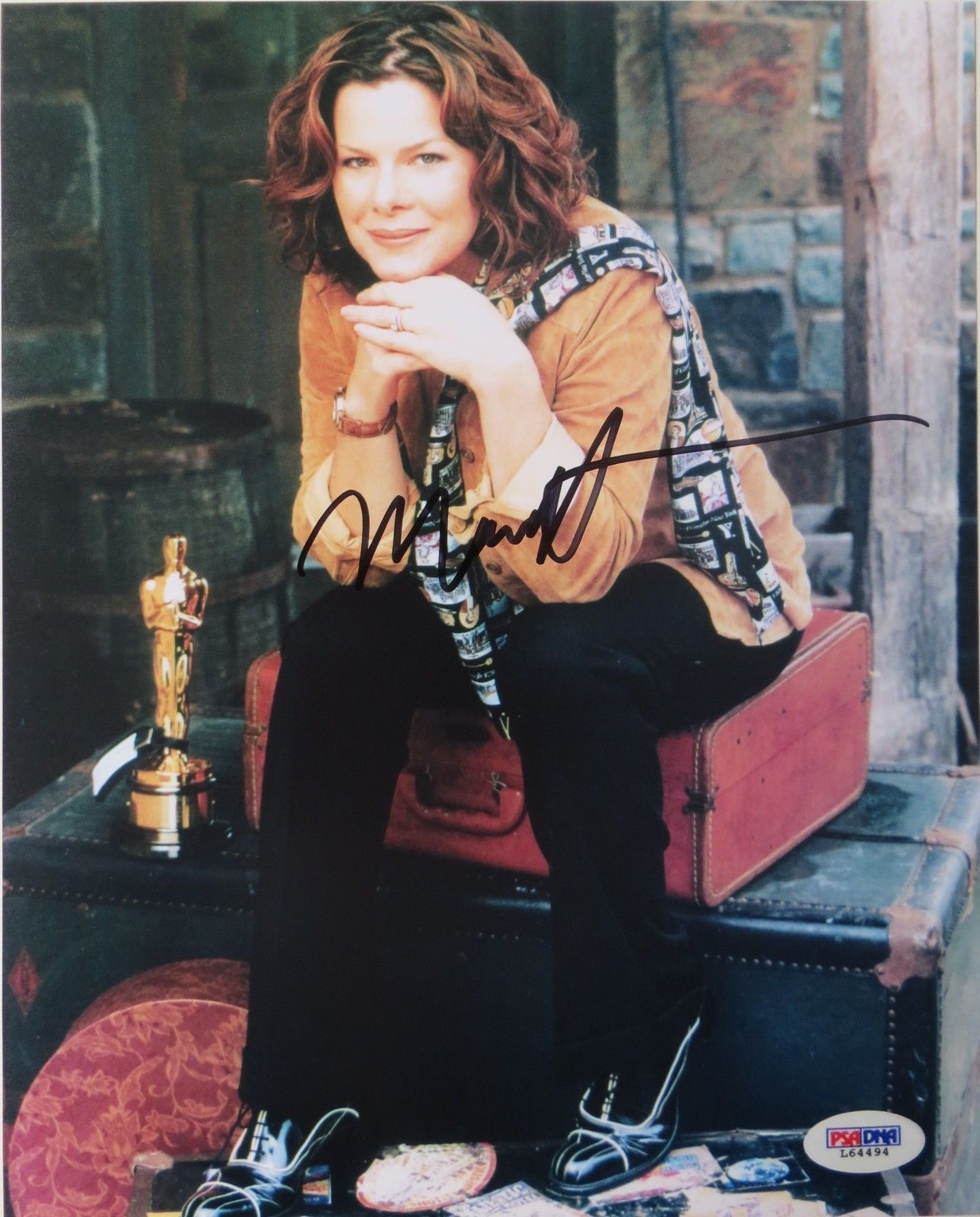 Marcia Gay Harden Signed Authentic Autographed 8x10 Photo Poster painting (PSA/DNA) #L64494