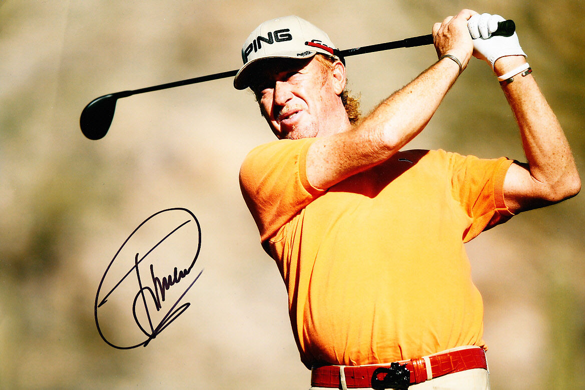 Miguel Angel Jimenez Ryder Cup Winner Hand Signed Photo Poster painting 12x8 1.