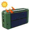 Portable DAB+ Digital Radio Bluetooth-Compatible Solar/Rechargable FM Radio