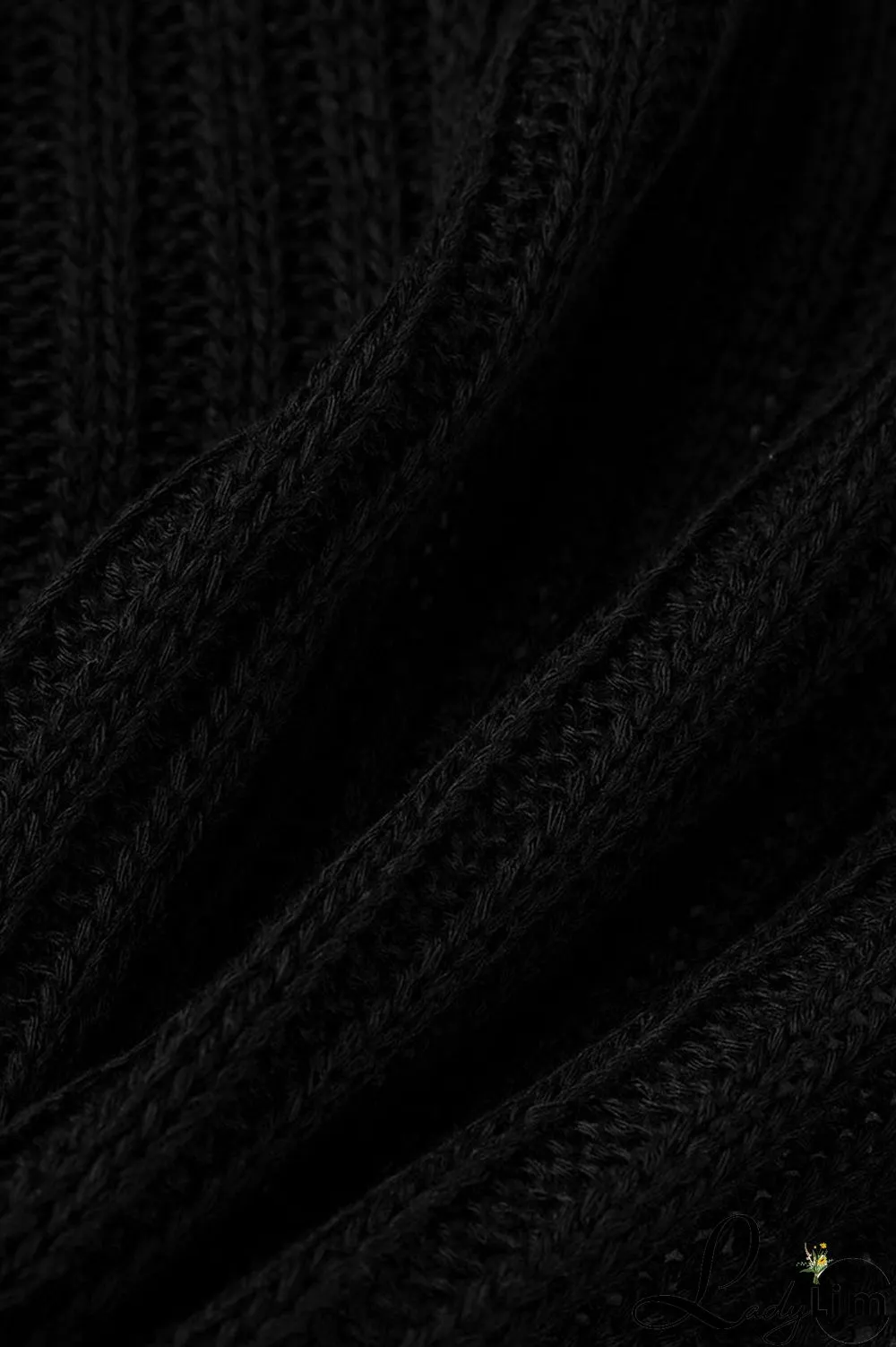 Black Sexy Casual Solid Backless Asymmetrical Turtleneck Tops