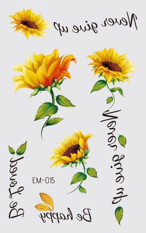 Lady Butterfly Pet Tattoos & Body Art 1 Piece