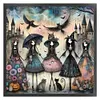 Witches-11CT Stamped Cross Stitch 50*50cm/19.69*19.69in tapestrymarket