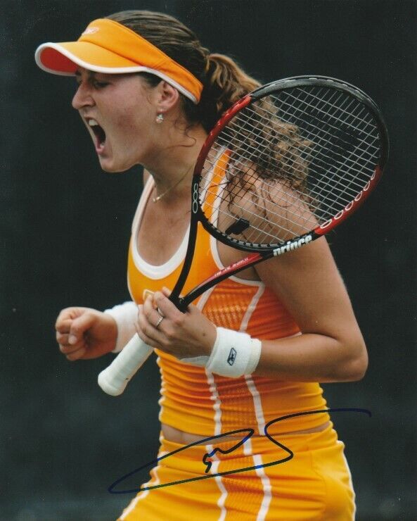 SEXY SHAHAR PE'ER SIGNED WTA TENNIS 8x10 Photo Poster painting #3 PEER Autograph PROOF