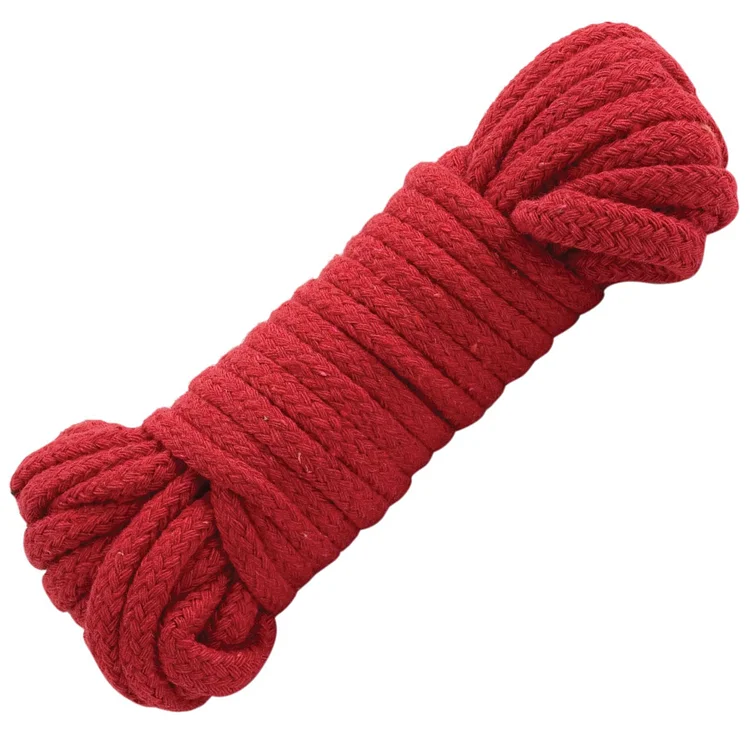 Pornhint Japanese Style Bondage Rope Cotton Red 32 Feet