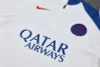 Paris Saint-Germain 25-26 1/4 Zip Tracksuit white Chandal