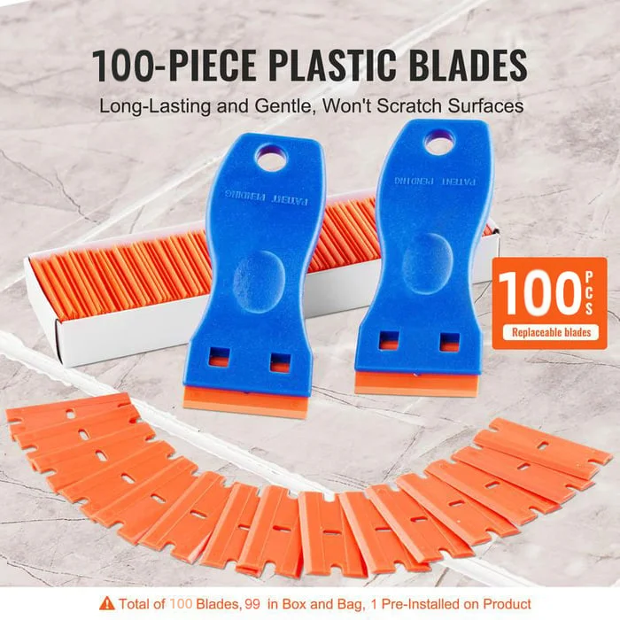 Plastic Razor Blade Scraper