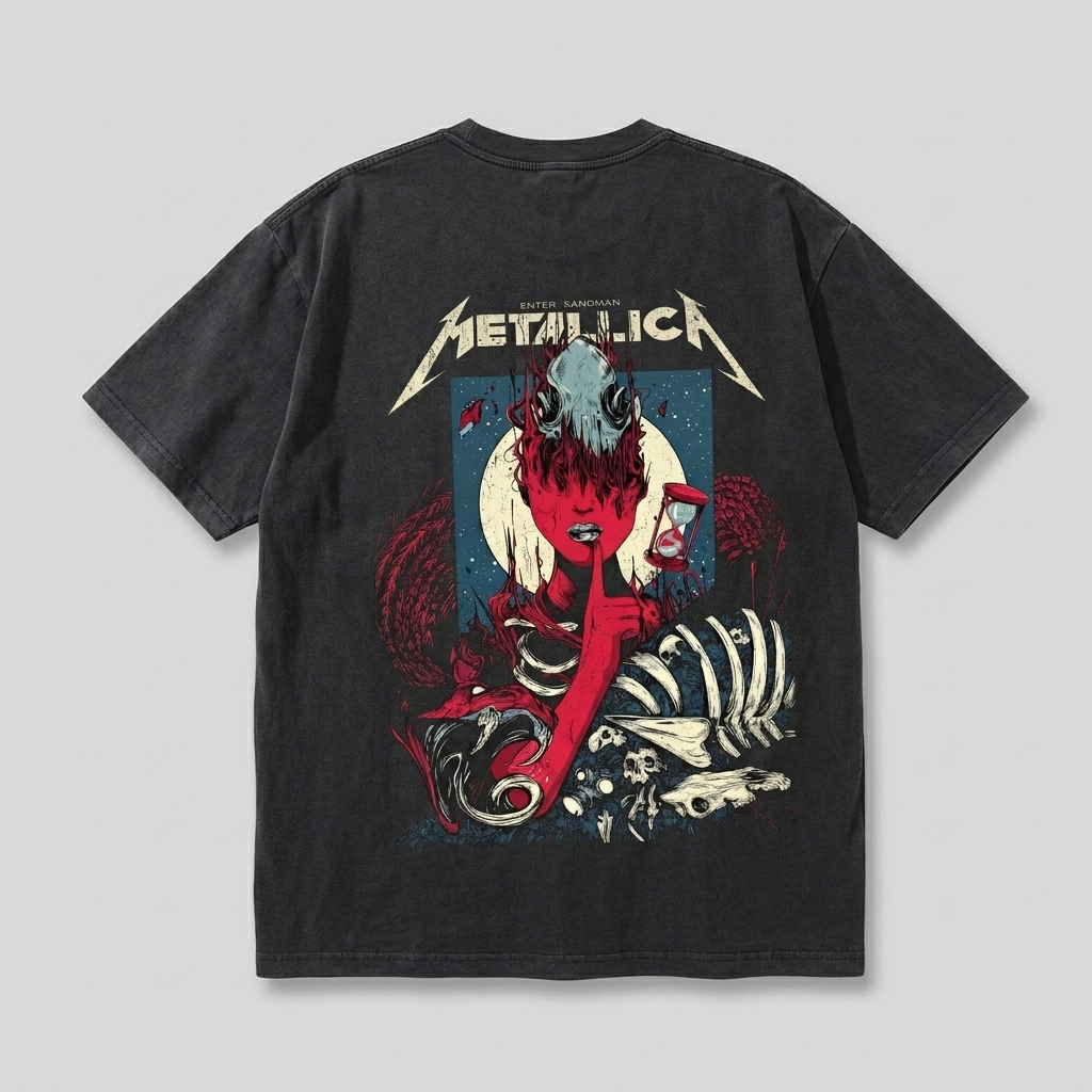 Unisex Vintage Music T-Shirt