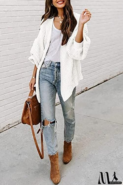 MidiSono - Open Front Classical Cardigan