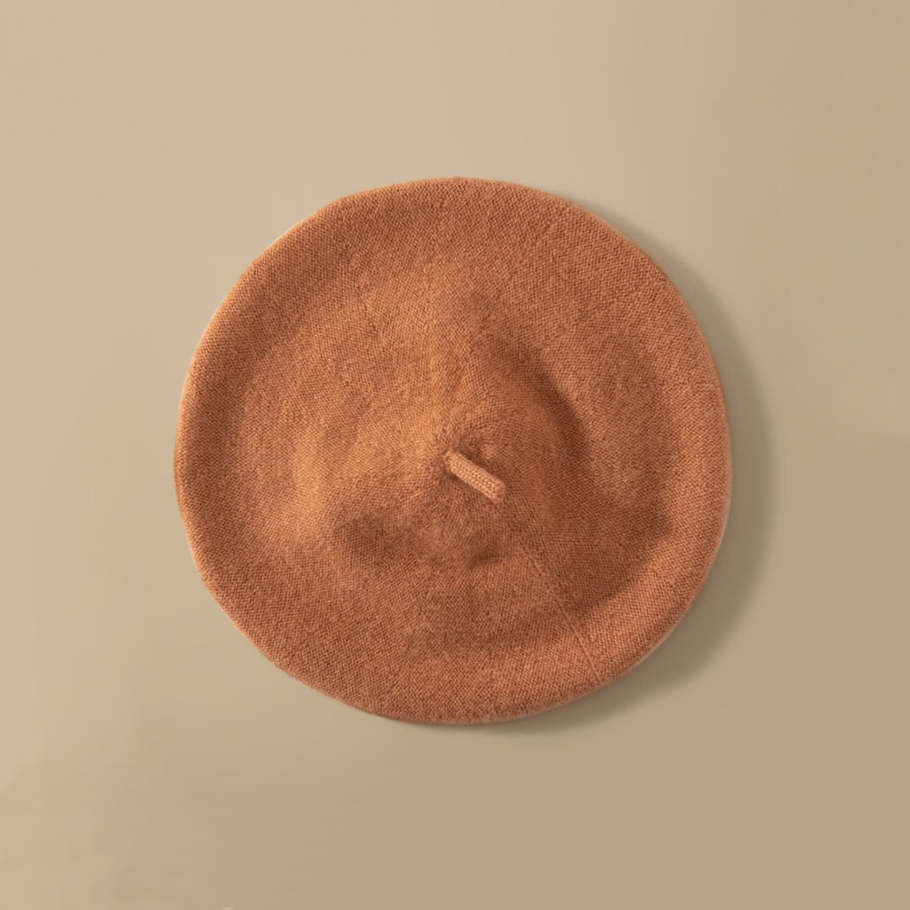 REAL SILK LIFE 100% Cashmere Beret Super Soft REAL SILK LIFE
