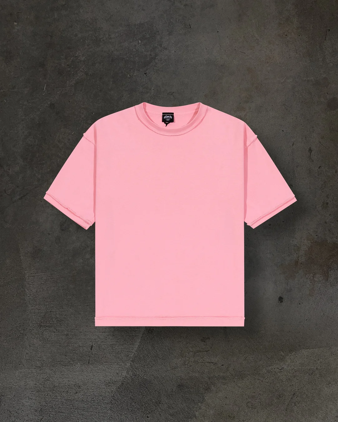 HEAVY BLANK TEE (BABY PINK)