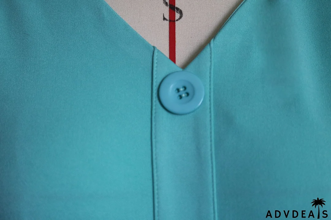 Women's Fashion Casual V-Neck Long Sleeve Ruffled Pleated Dress