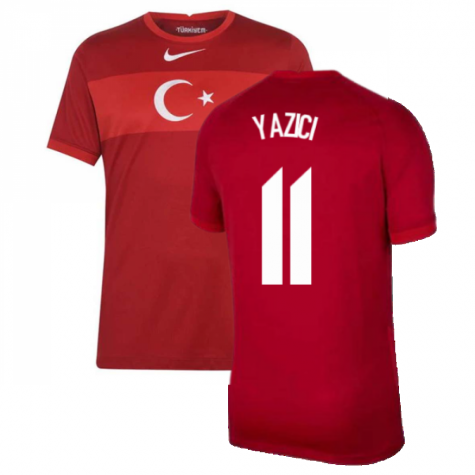Türkei Yusuf Yazici 11 Away Trikot EM 2020-2021