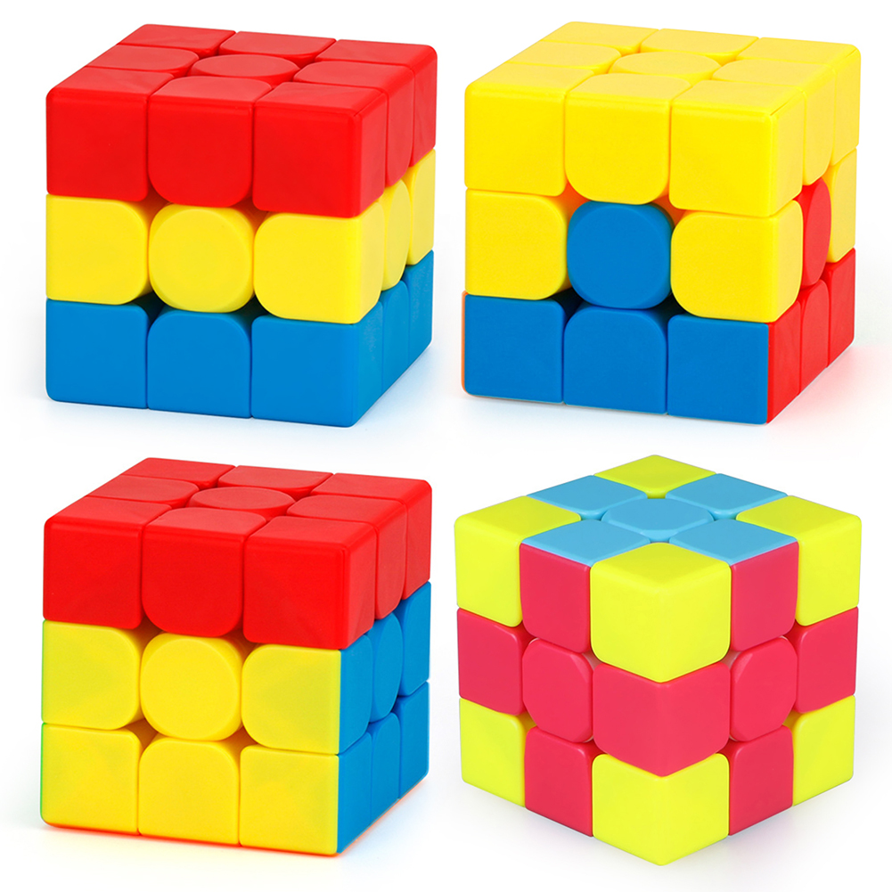 

3x3x3 Children Adult Decompression Toy Infinity Spinner Speed Cube Square, 501 Original