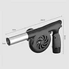 Portable barbecue blower, a must-have for barbecue picnics