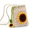 Crochet Kit for Beginners - Phone Bag Crochet Starter Kit with Video Tutorials And Yarns, Hook, Additions for Adult Knitting Craft