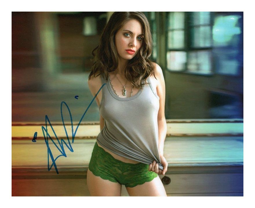 ALISON BRIE AUTOGRAPHED SIGNED A4 PP POSTER Photo Poster painting PRINT 3