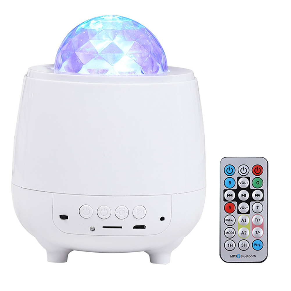 

Stage Atmosphere Night Light LED Colorful Laser Water Grain Projection Lamp, Plug-in, 501 Original