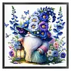 Flower Gnome-11CT Stamped Cross Stitch 45*45cm/17.72*17.72in tapestrymarket