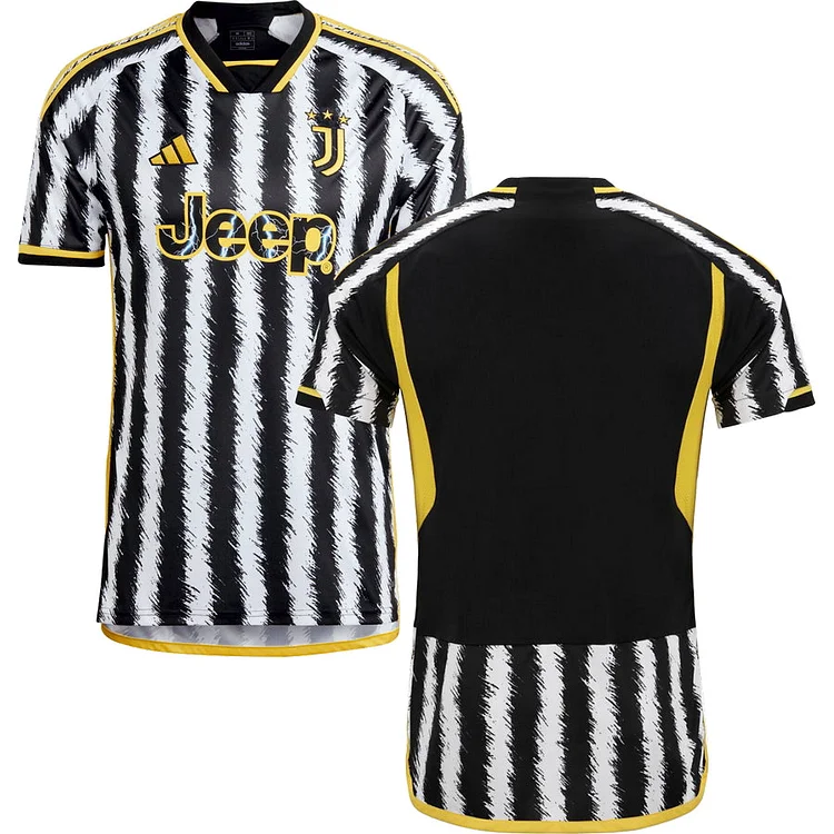 Juventus Home Trikot 2023-2024 ( Aufdruck Dein Name )