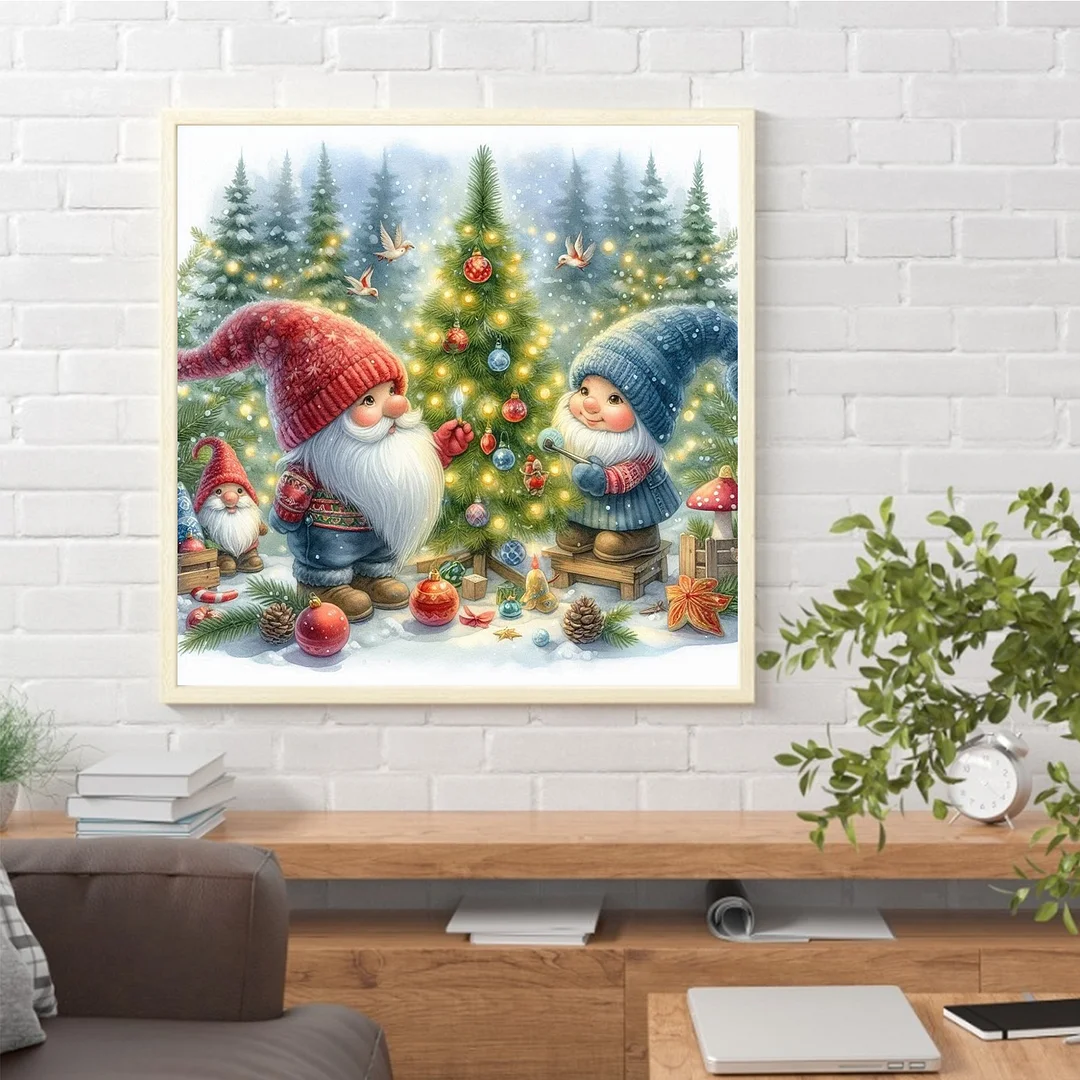 Diamond Painting - Full Round Drill - Christmas(Canvas|40*40cm)