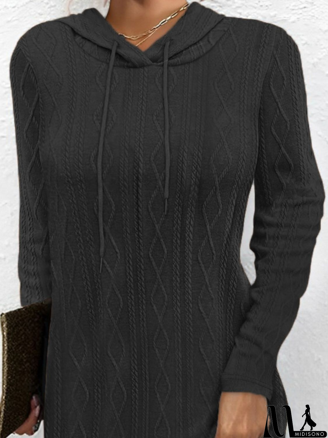 MidiSono - Casual and Fashionable winter Dress