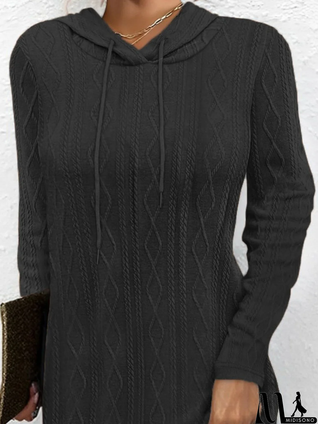 MidiSono - Casual and Fashionable winter Dress