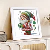 5D DIY Partial Special Shaped Drill Diamond Painting Kit Goblin Decor With Frame Kit 18x18cm