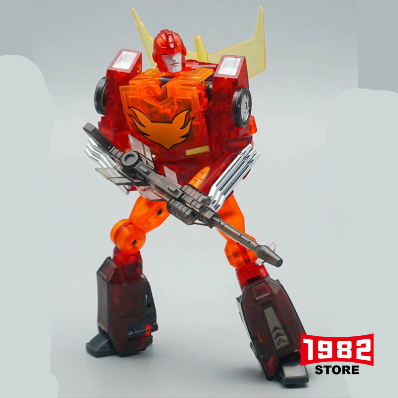 MFT MS-19D TRANSPARENT Ver COMMANDER Rodimus OOptimus Prime Transformers Action Figure