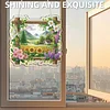 Diamond Painting Acrylic Rural Fields Window Hanging Pendant for Home Decor