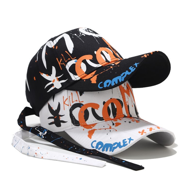 Letter Graffiti Personalized Sunshade Baseball Cap
