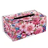 DIY Diamond Art Paper Towel Holder Diamond Decorative Tissue Box for Home Decor