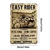 Easy Rider - Vintage Metal Signs - 20*30cm/30*40cm
