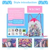 Diamond Painting-DIY Crystal Rhinestone Drawstring bag