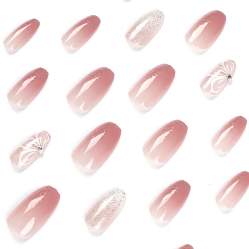 Churchf Transparent Nude Nail Polish Glue 2025 New Spring And Summer Net Red Popular Color Nail Salon Special Set Set