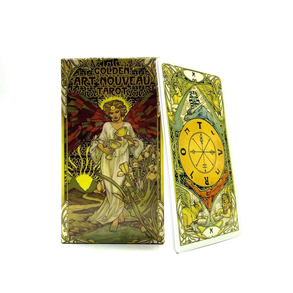 Golden Art Nouveau Tarot