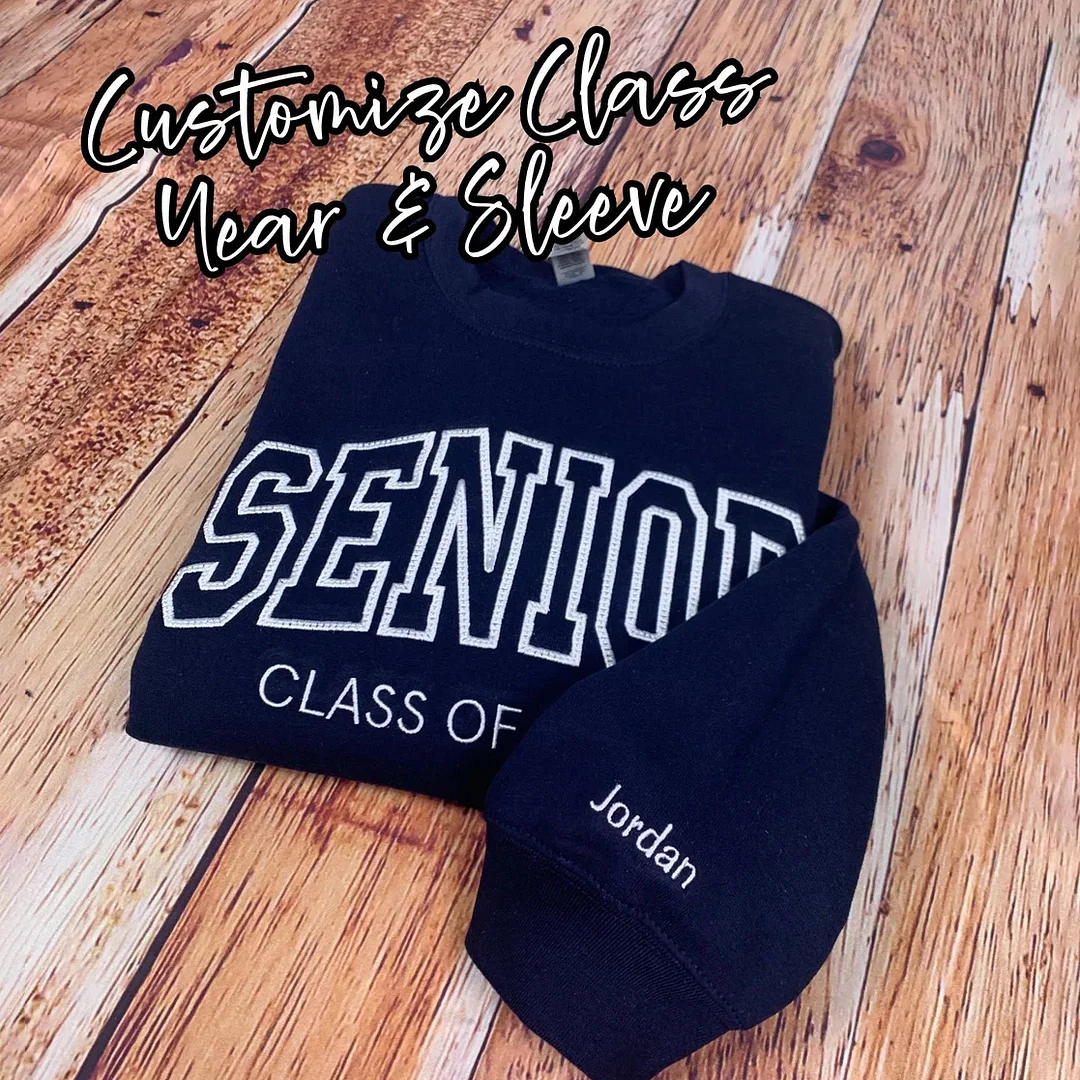 Embroidered Senior Sweatshirt