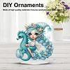 Seahorse Girl DIY Double-Sided Desktop Ornaments Diamond Art Kits