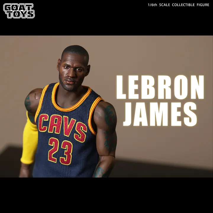 Goat Toys Studio - NBA 1/6 LeBron James 1/6 Action Figure