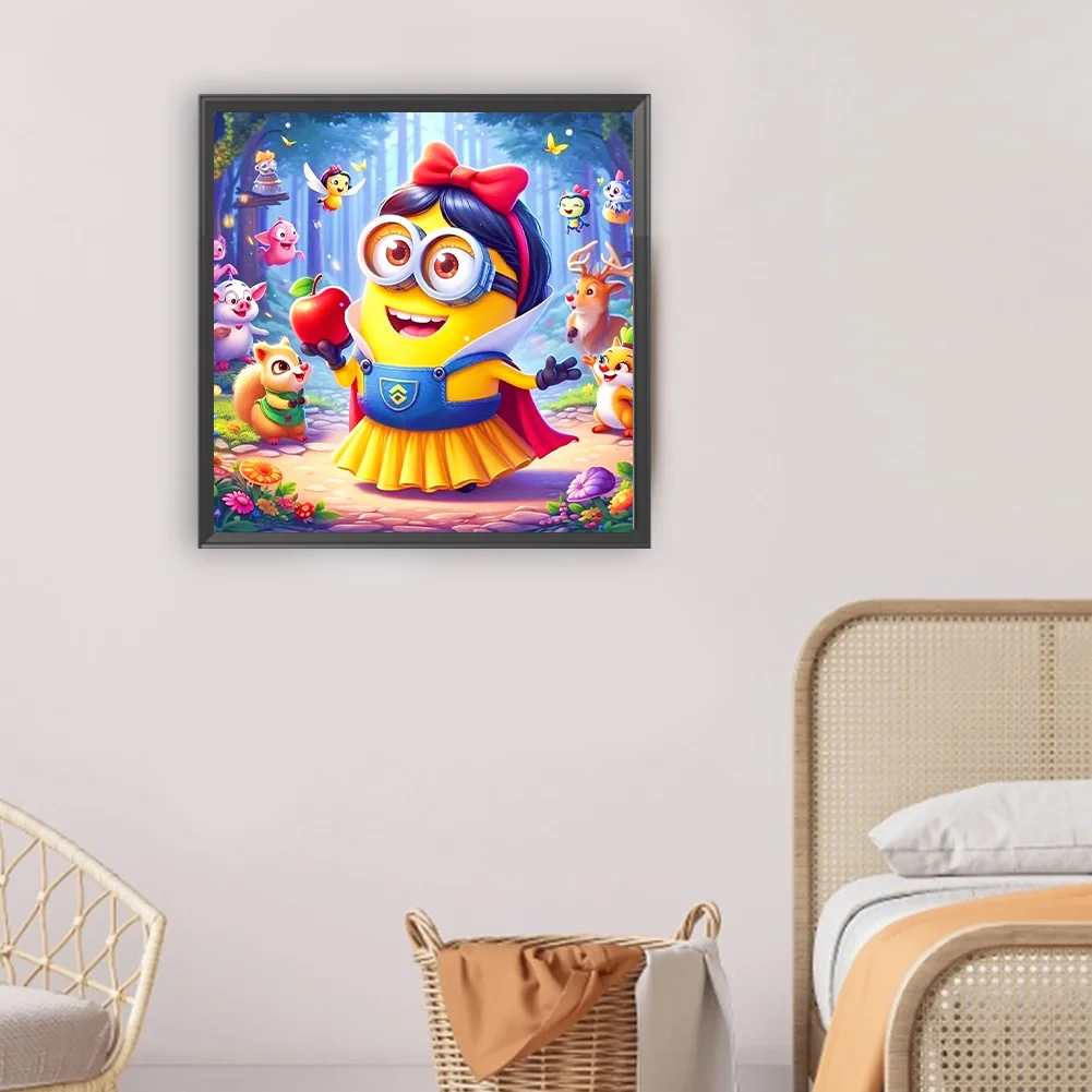 Diamond Painting - Full Round Drill - Minions(Canvas|40*40cm)