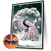 Diamond Painting-DIY Full Round Drill Peacock