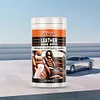 40Pcs Car Interior Cleaner Wipes Disposable Car Leather Wipes Conditioning Wipes