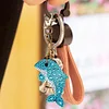 5pcs Dolphin Shape Key Chains DIY Diamond Painting Special Shape Full Drill