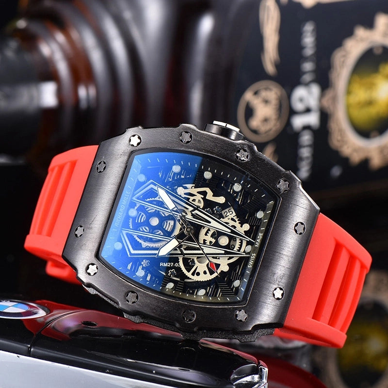 Business Minimalist Geometric Quartz Men’s Watches