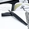 Pure black chrome-plated gift gold-plated fountain pen